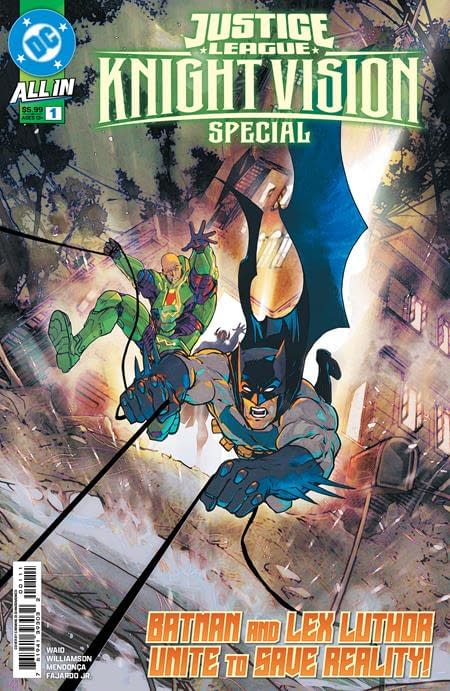 Batman & Lex Luther Vs Prometheus in Justice League Knight Vision