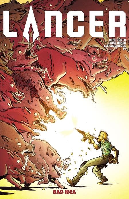 The Paul Pope Cover To Bad Idea's Lancer #1, Just A Photo Of Paul Pope