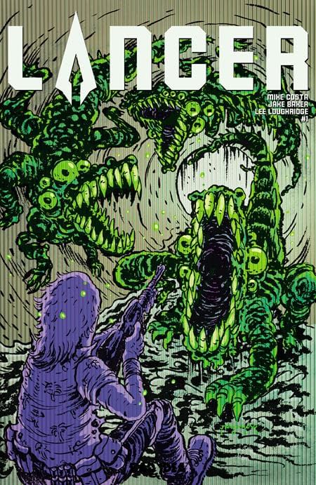 The Paul Pope Cover To Bad Idea's Lancer #1, Just A Photo Of Paul Pope