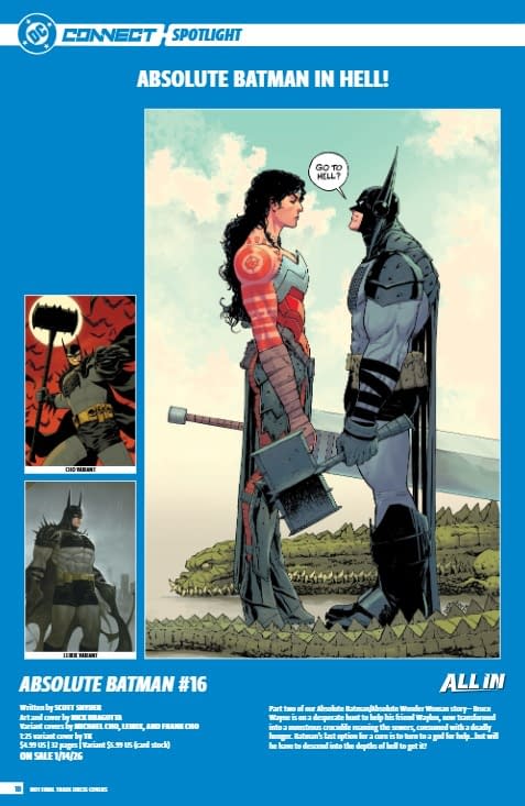 DC Comics January 2026 Full Solicits And Solicitations