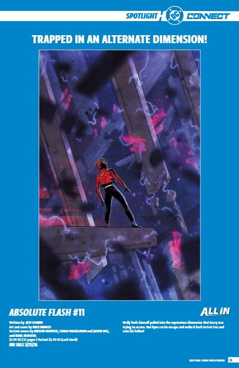 DC Comics January 2026 Full Solicits And Solicitations