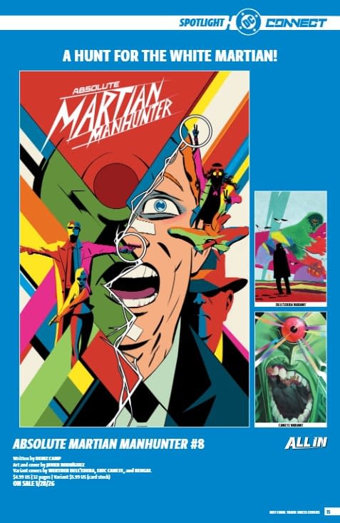 DC Comics January 2026 Full Solicits And Solicitations