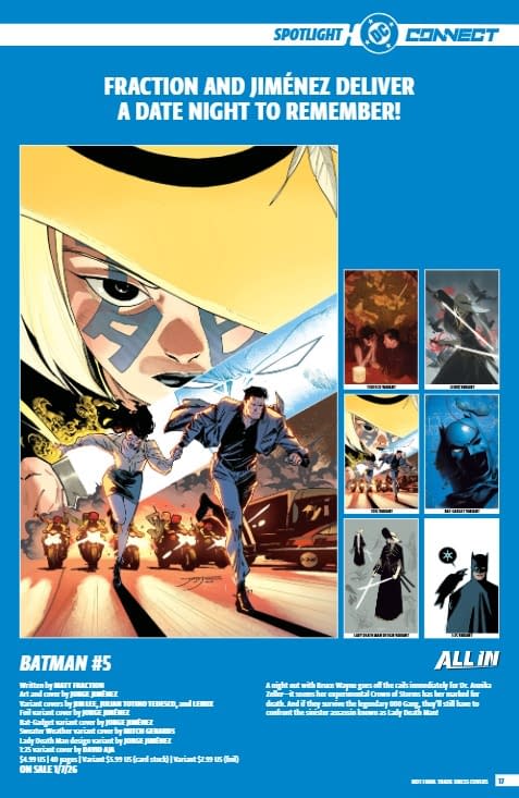 DC Comics January 2026 Full Solicits And Solicitations