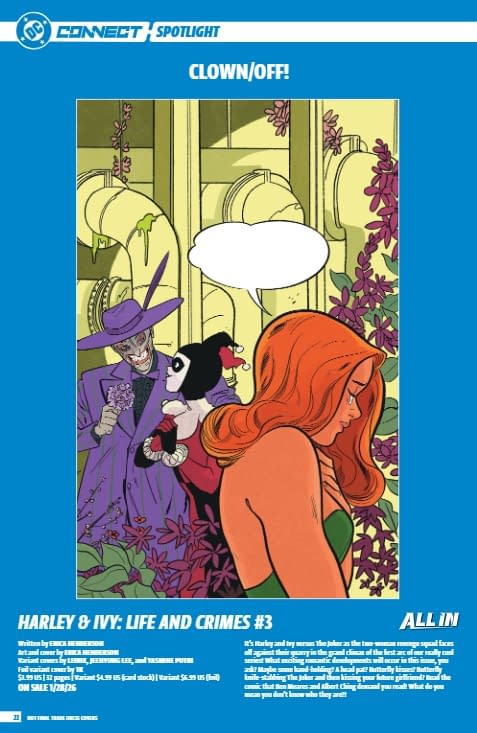 DC Comics January 2026 Full Solicits And Solicitations