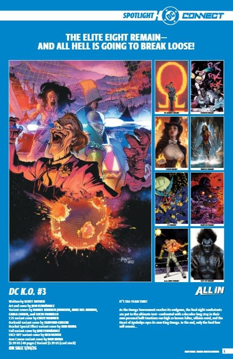 DC Comics January 2026 Full Solicits And Solicitations