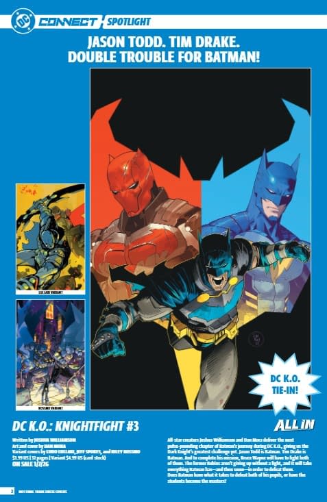 DC Comics January 2026 Full Solicits And Solicitations