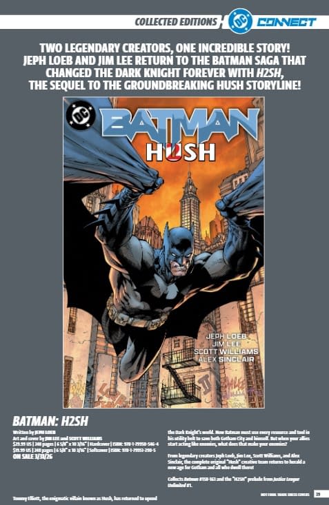 DC Comics January 2026 Full Solicits And Solicitations