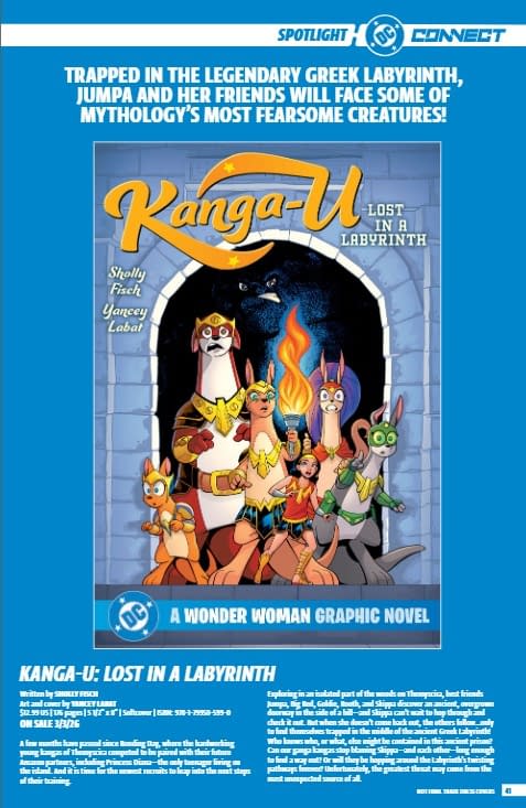 DC Comics January 2026 Full Solicits And Solicitations