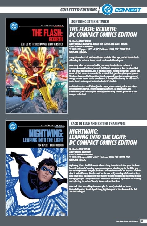 DC Comics January 2026 Full Solicits And Solicitations