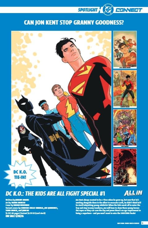 DC Comics January 2026 Full Solicits And Solicitations