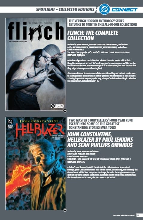 DC Comics January 2026 Full Solicits And Solicitations