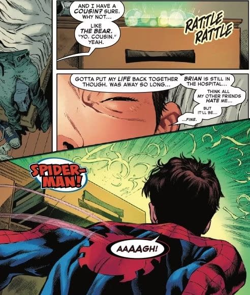 Peter Parker's 2024 "Bill And Ted Manouevre " In Amazing Spider-Man #28