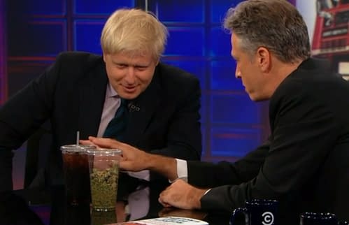 Boris Johnson On Drugs On The Daily Show