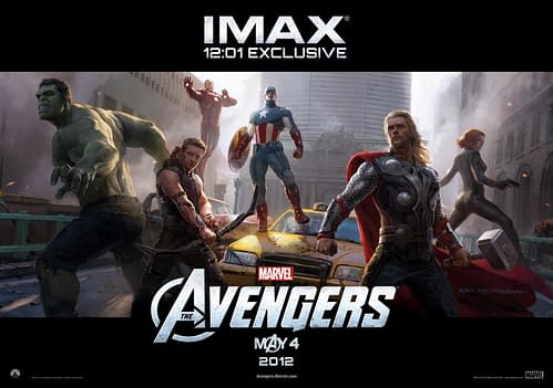 Here's The Nifty IMAX Poster for The Avengers' Midnight Screenings