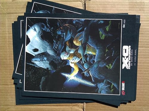 That Talking X-O Manowar Poster From ComicsPro