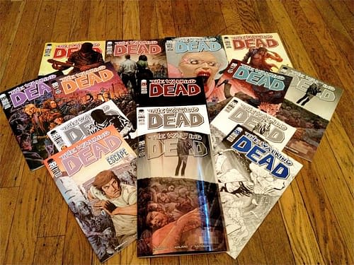 All Fifteen Covers Of Walking Dead #100
