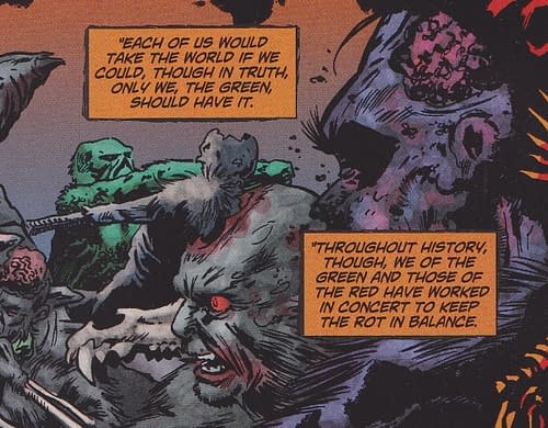 SPOILERS: How Swamp Thing And Animal Man Are Crossing Over &#8211; The Rot