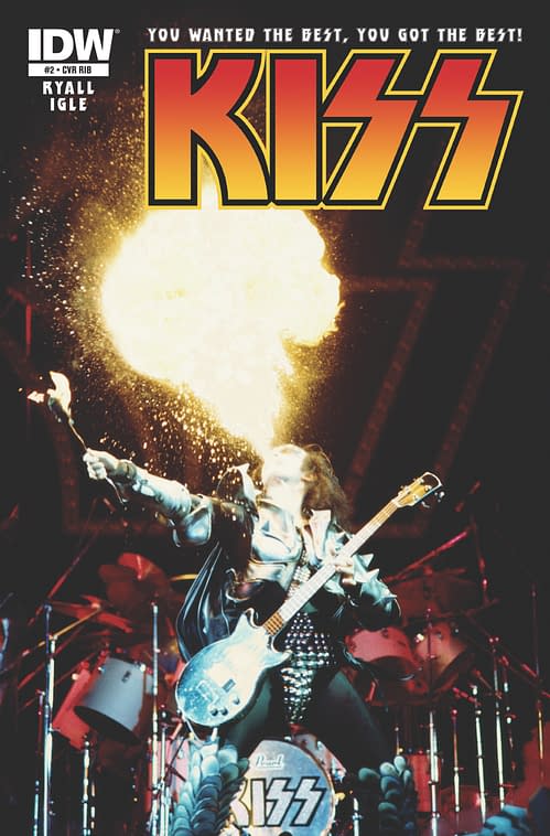 KISS #1 Sells Out Of 24,000 Print Run For IDW