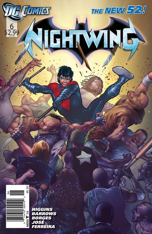 Nightwing Beats Up The Marvel Universe