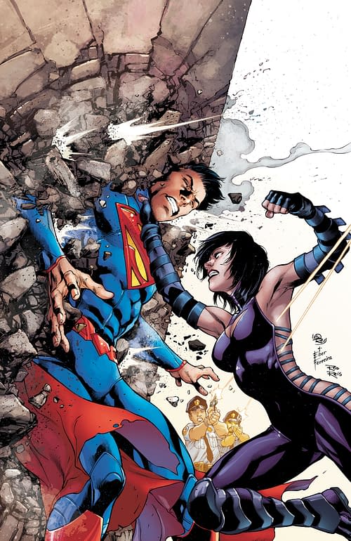 Superman No Longer Fighting A Woman On The Cover Of Superman #9
