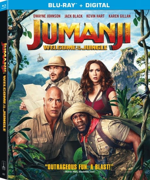 Kevin Hart, Jack Black & the Rock Hang out New Jumanji set Videos