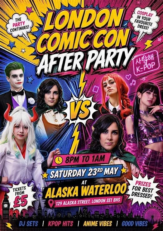 Things To Do In London If You Like Comics For May 2026