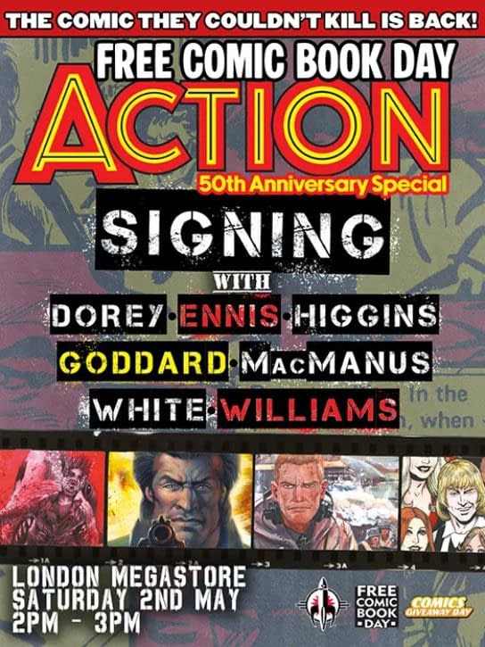Free Comic Book Day Tomorrow. And Also Comics Giveaway Day