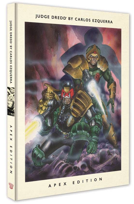 Cover image for JUDGE DREDD BY CARLOS EZQUERRA APEX EDITION HC
