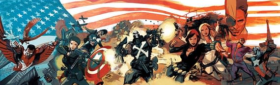 Greg Tocchini's Pentych For Captain America