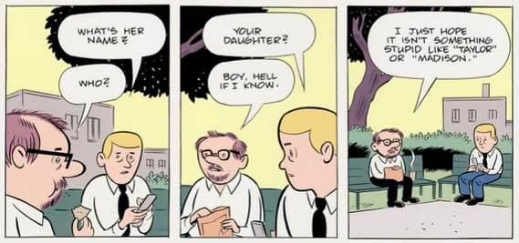 Numbercrunching: Wilson by Daniel Clowes