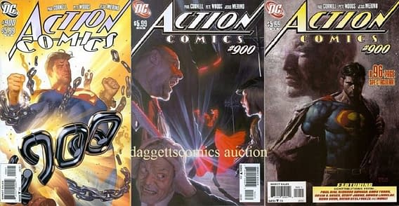 Action Comics #900 Hits $31