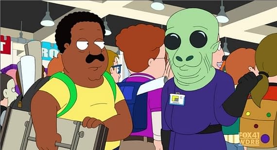 The Cleveland Show Hits San Diego Comic Con. Hard.