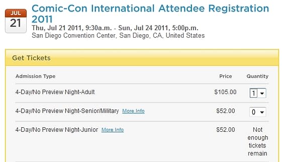 The Day San Diego Comic Con Brought TicketLeap To Its Knees (UPDATE)