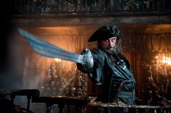 First Official Blackbeard Image From Pirates Of The Caribbean 4