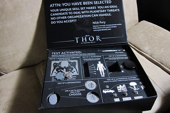 Thor Press Kit Causes Terrorist Alert