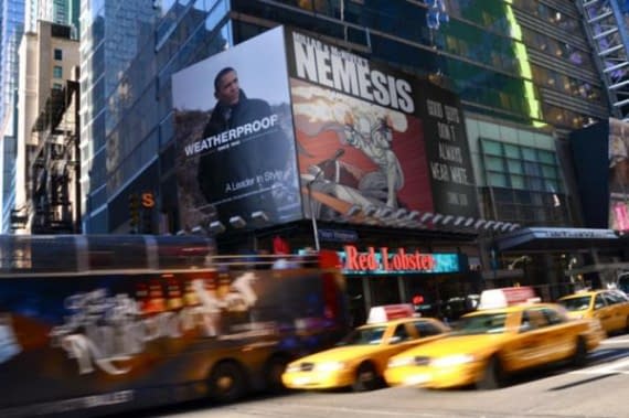 Mark Millar Takes Out Ad For Nemesis On Times Square (Or Not)