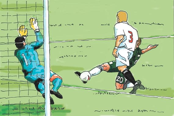Cartoonist Breaks Sport Photography Stalemate