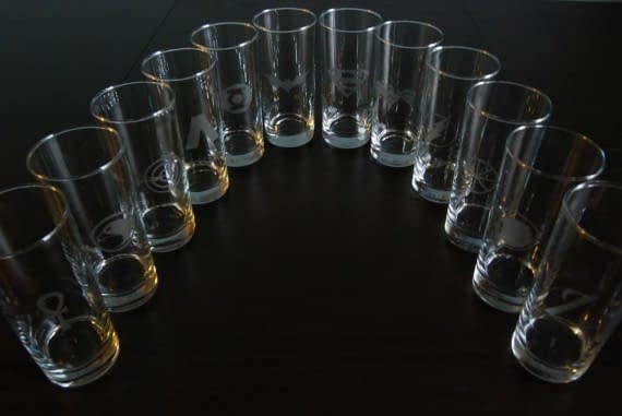 The Justice League Of Pint Glasses