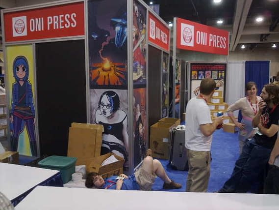The Golden Throne Of Marvel's Comic Con Booth &#8211; And More (UPDATE)