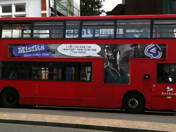 Misfits Day: The Bus Ads (Updated)