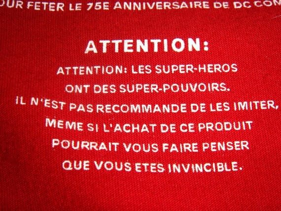 Now Batman Starts A T-Shirt Franchise In France