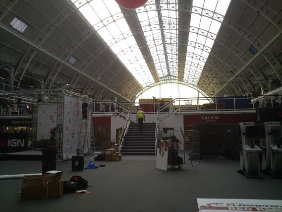 Setting Up At Kapow &#8211; And Exhibitor List