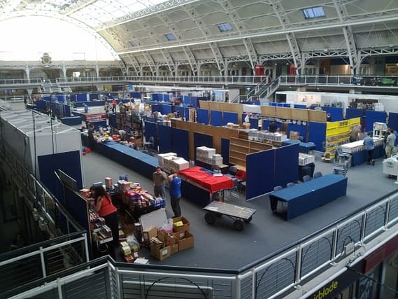 Setting Up At Kapow &#8211; And Exhibitor List