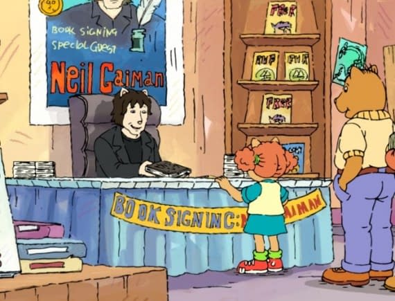 Neil Gaiman To Appear On Arthur