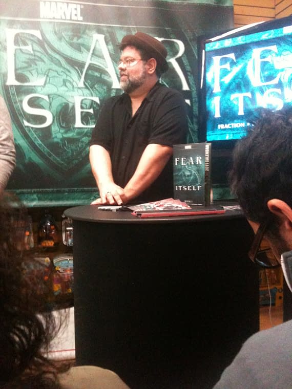 Video and Photos From The Marvel Fear Itself Announcement