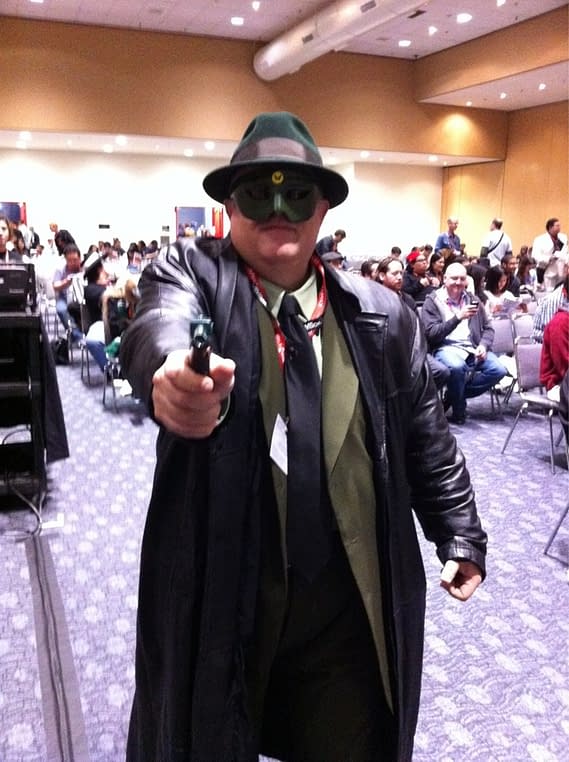Green Hornet Cosplayer At Wondercon Was Peter David All Along
