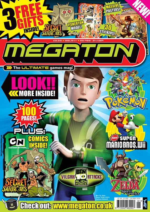 New Kids Comic Megaton Launches Tomorrow