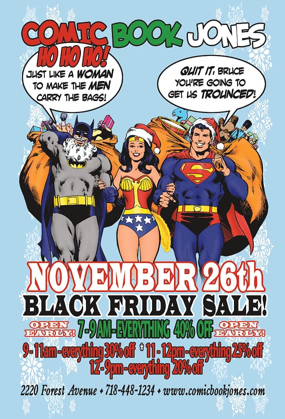 Black Friday Comic Store Runaround