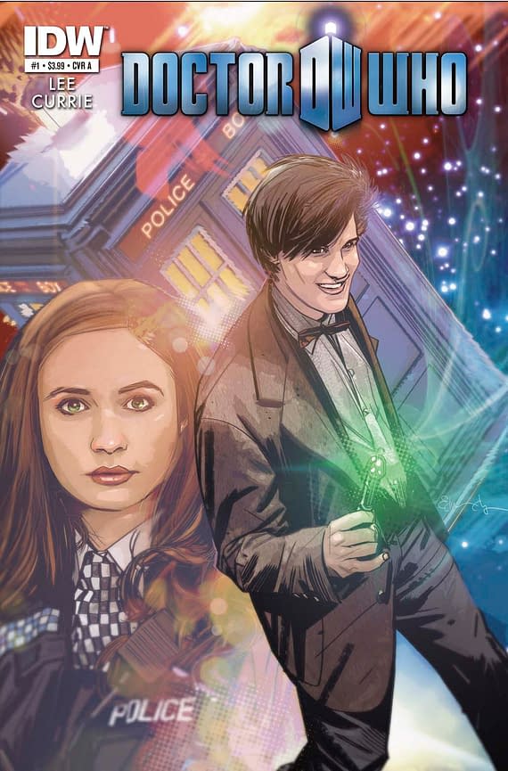 Matt Smith Doctor Who Series To Start With #1 In January From IDW