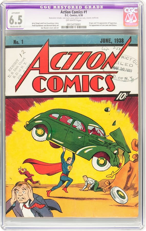 Comic Book Sells For Half A Million Dollars. But Is It News?